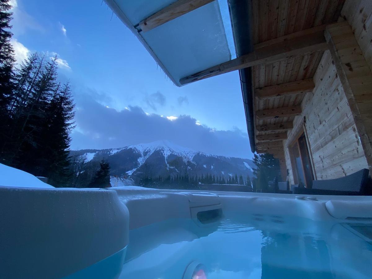 Chalet Sodamin Alpin Mit Wellness Хоэнтауэрн Экстерьер фото